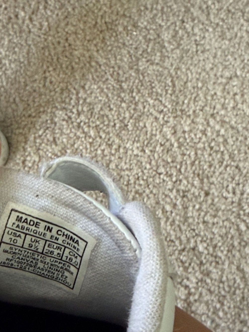 Polo Ralph Lauren Hook & Loop Toddler Boys Easten II EZ White Blue Sneaker 10T - Picture 11 of 11